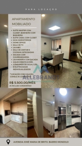 APARTAMENTO MOBILIADO PARA LOCAÇÃO...
